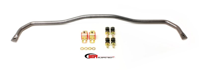 BMR 67-69 1st Gen F-Body Front Hollow 1.25in Sway Bar Kit w/ Bushings - Black Hammertone - DTX Performance