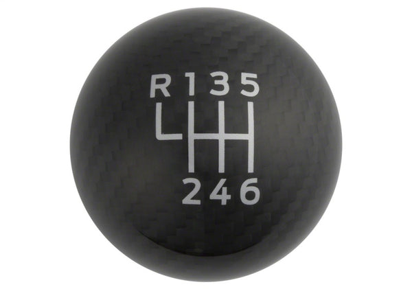 Ford Racing 15-25 Mustang Ford Racing Carbon Fiber Shift Knob 6 Speed, DTX Performance, performance car tuning, high performance auto parts