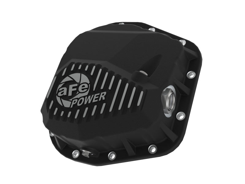 aFe 97-23 Ford F-150 Pro Series Rear Differential Cover Black w/ Machined Fins - DTX Performance