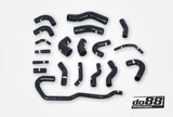 do88 02-04 Audi RS6 4.2L BiTurbo (C5) Coolant Hoses - Black