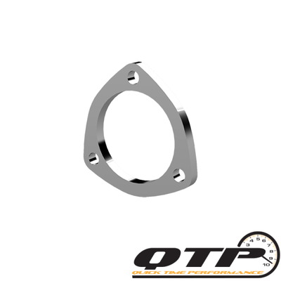 QTP 3in Weld-On QTEC 3 Bolt Flange for performance car parts, DTX Performance, high performance auto parts, exhaust systems, tuning upgrades
