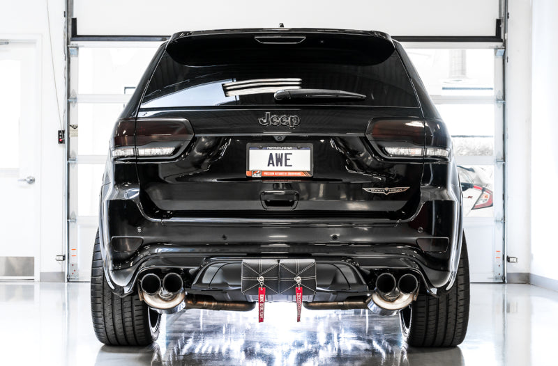 AWE Tuning 2020 Jeep Grand Cherokee SRT/Trackhawk Touring Edition Exhaust - Use w/Stock Tips - DTX Performance