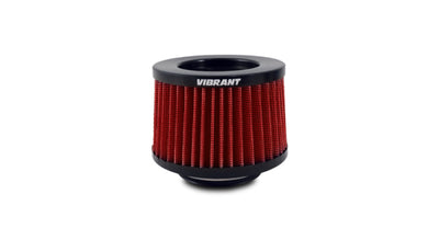 Vibrant The Classic Perf Air Filter 4.75in O.D. Cone x 3-1/2in Tall x 3in inlet I.D. Turbo Outlets, performance car parts, DTX Performance