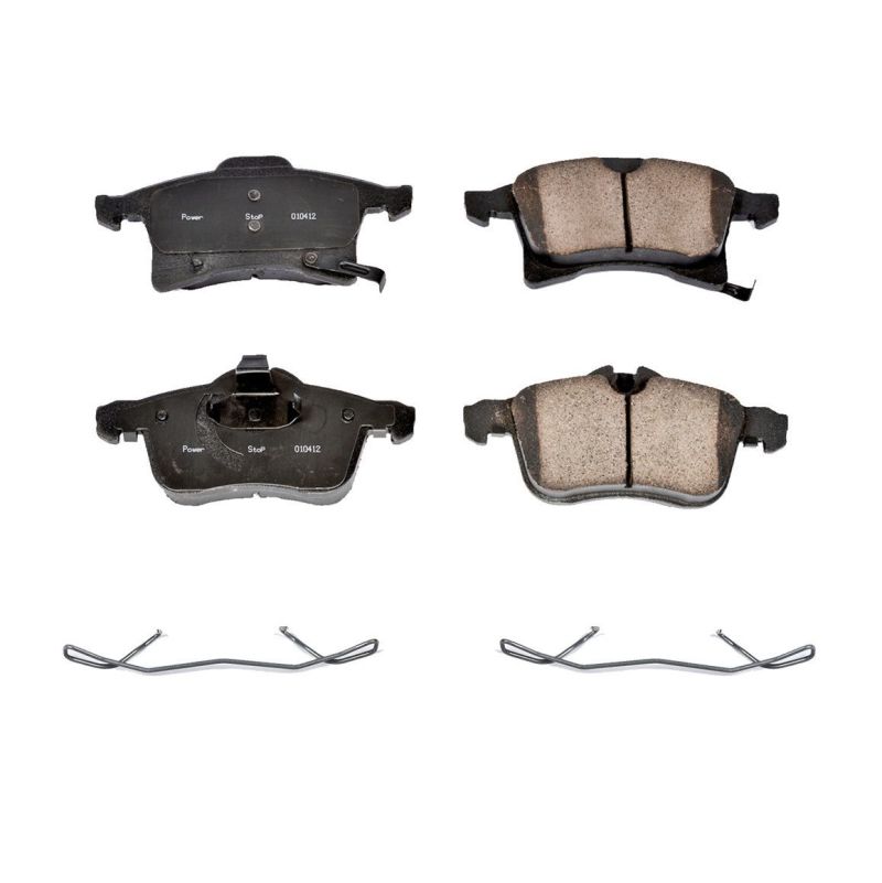 Power Stop 08-09 Saturn Astra Front Z17 Evolution Ceramic Brake Pads w/Hardware - DTX Performance