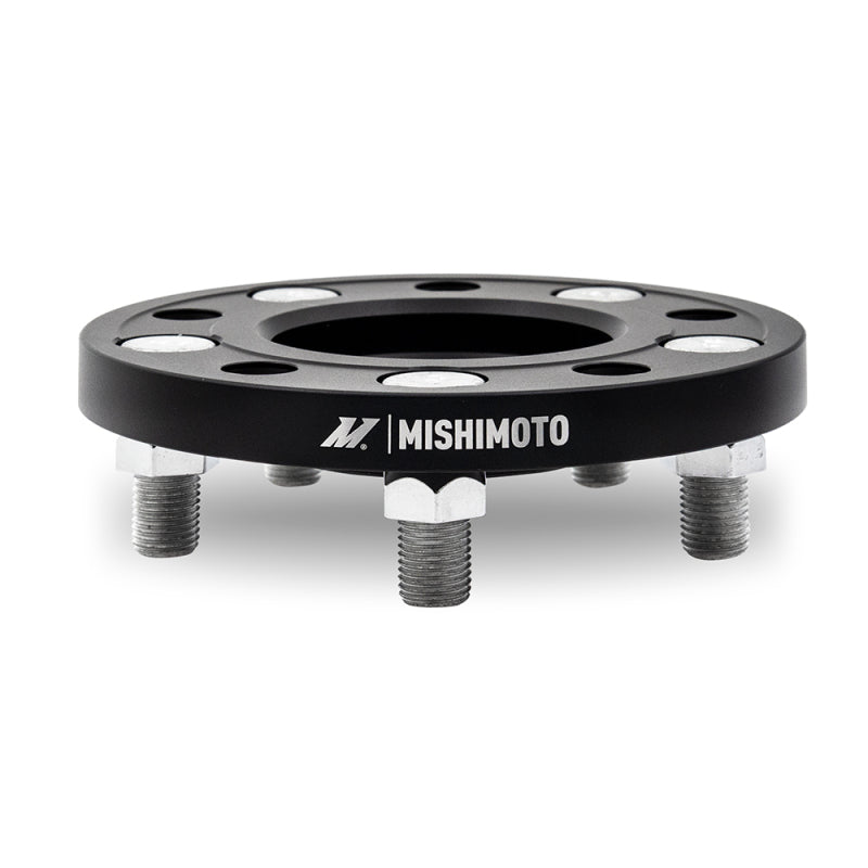 Mishimoto Mishimoto Wheel Spacers 5x114.3 64.1 CB M14x1.5 15mm BK - DTX Performance