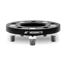 Load image into Gallery viewer, Mishimoto Mishimoto Wheel Spacers 5x114.3 64.1 CB M14x1.5 15mm BK - DTX Performance