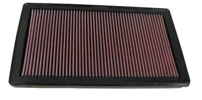 K&N RX8 Drop In Air Filter for performance upgrades by DTX Performance, reusable and durable, boosts engine performance and airflow.