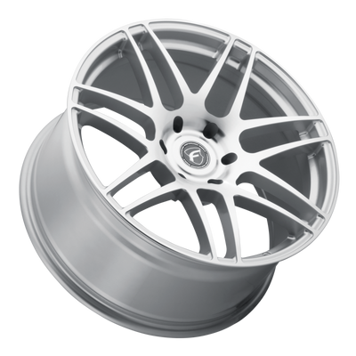 Forgestar F14 20x10 / 6x135 / ET38 / 6.99in BS / 87.1 Bore - Silver Machined Wheel