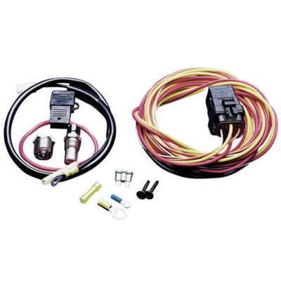 SPAL 185 Degree Thermo-Switch/Relay & Harness for high performance car parts by DTX Performance, ideal for engine upgrades.