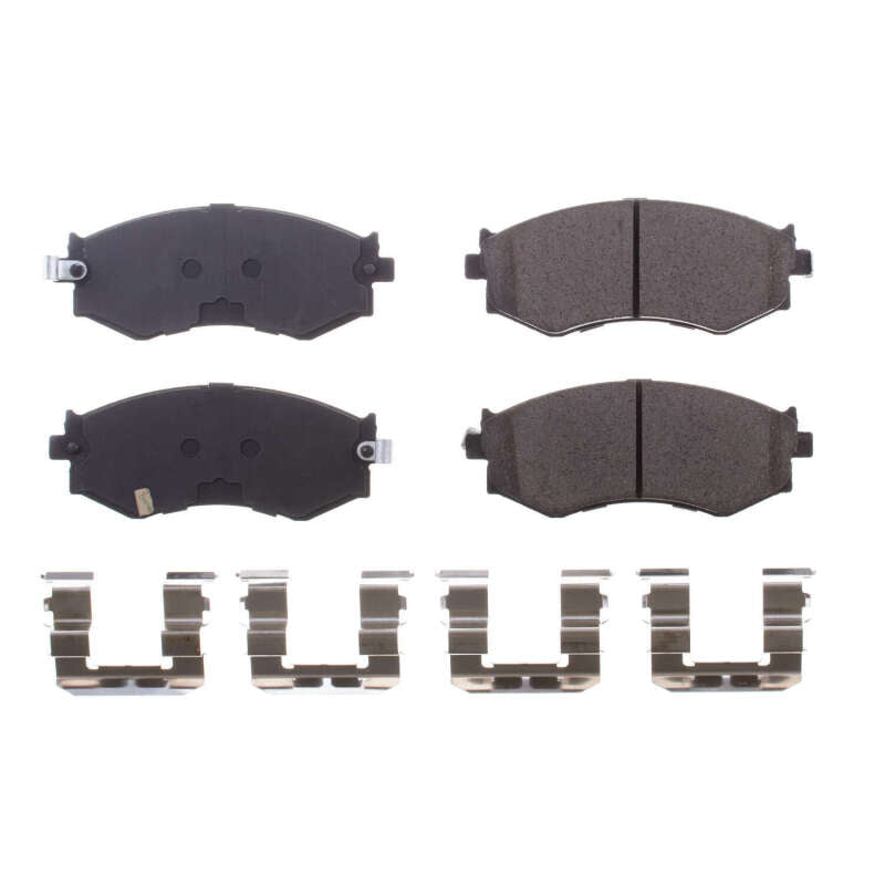 Power Stop 91-96 Infiniti G20 Front Z17 Evo Ceramic Brake Pad w/Hardware - DTX Performance