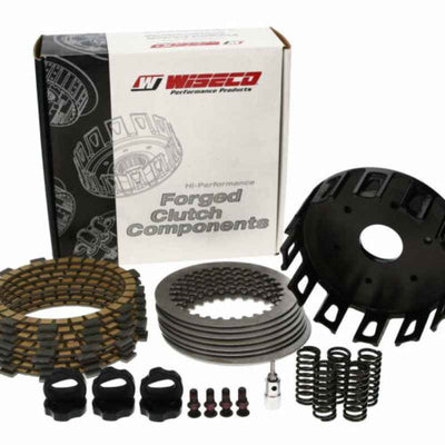 Wiseco 02-19 Yamaha YZ85 Clutch Cover for performance upgrades at DTX Performance, featuring durable construction and machined logo.