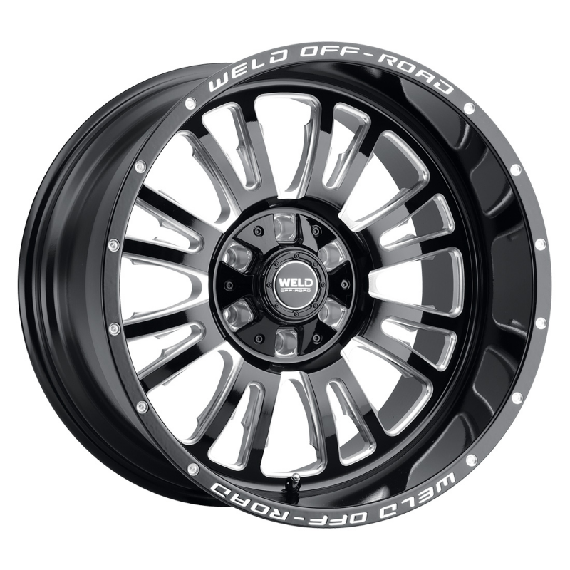 Weld Slingblade 20x12 / 6x135 / 4.75 BS / 106.1 HB - Gloss Black Milled - Non-BL Wheel