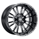 Weld Slingblade 20x12 / 6x135 / 4.75 BS / 106.1 HB - Gloss Black Milled - Non-BL Wheel