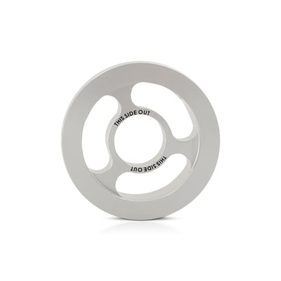 Mishimoto Oil Filter Spacer 32mm M22 x 1.5 Thread - Silver for performance upgrades at DTX Performance, veteran owned tuning shop.
