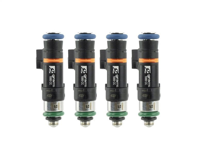 Grams Performance Honda/Acura B/D/F/H Series (Excl D17) 1000cc Fuel Injectors (Set of 4), ideal for performance car parts upgrade.
