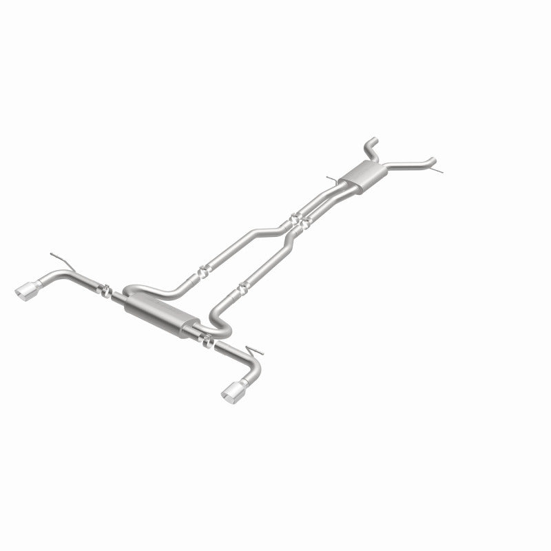 MagnaFlow 07 Audi Q7 V8 4.2L Dual Split Rear Exit Stainless Cat-Back Perf Exhaust, high performance auto parts