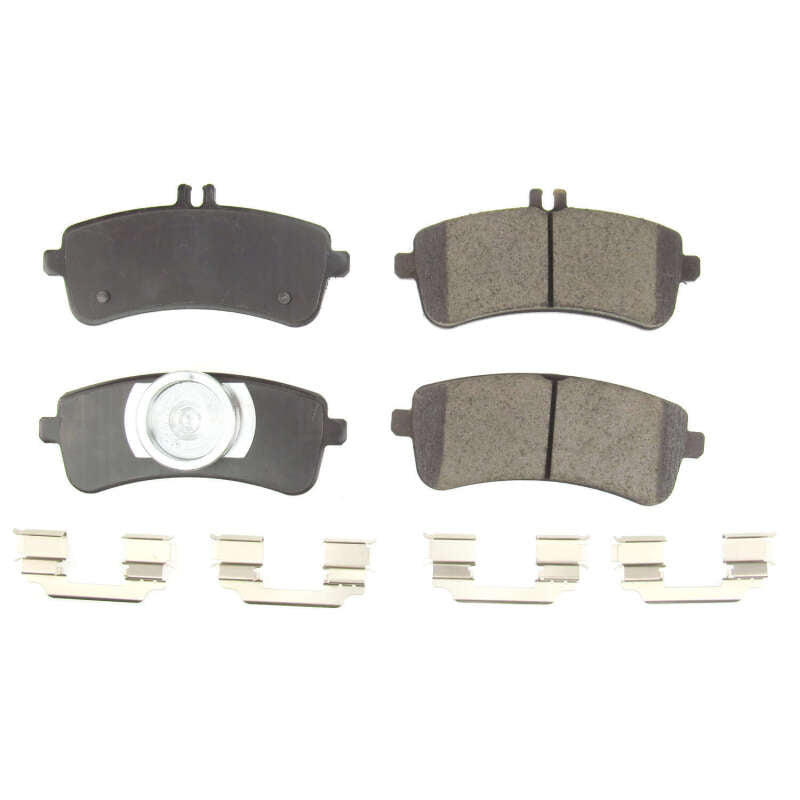 Power Stop 15-18 Mercedes-Benz S63 AMG Rear Z17 Evolution Ceramic Brake Pads w/Hardware - DTX Performance