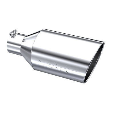 MBRP Universal Tip 8in O.D. Rolled End 4in inlet 18in length T304 performance car parts