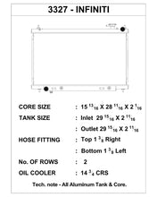 Load image into Gallery viewer, CSF 03-07 Infiniti G35 Radiator - DTX Performance