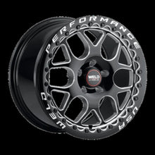 Load image into Gallery viewer, Weld Solana Beadlock 15x10 / 5x115 BP / ET0 /  5.5in BS / 78.1 Dia  - Gloss Black MIL DIA Wheel