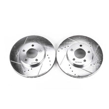 Load image into Gallery viewer, Power Stop 02-06 Buick Rendezvous Front Evolution Drilled &amp; Slotted Rotors - Pair - DTX Performance