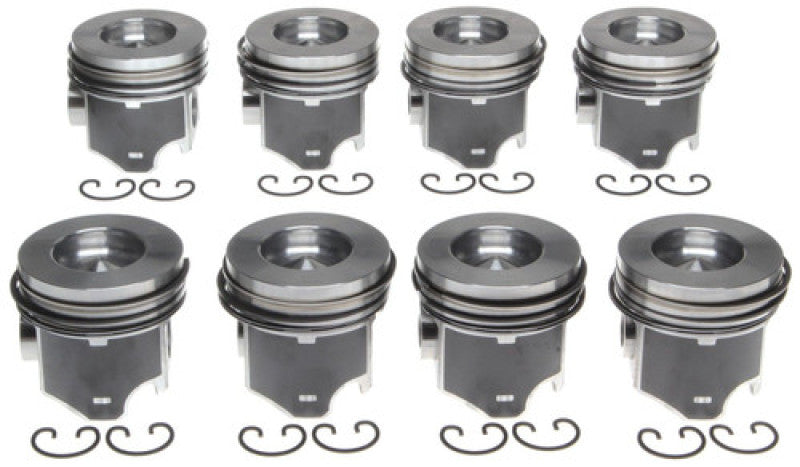 Mahle OE Navistar MaxxForce 7 6.4L Diesel .75MM Piston Set (Set of 8) for performance car parts at DTX Performance