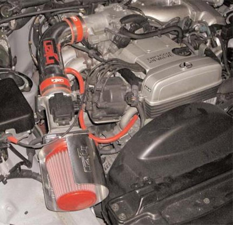 Injen 93.5-95 Supra (NA) / 92-95 GS300 SC300 w/ Heat Shield Polished Short Ram Intake - DTX Performance