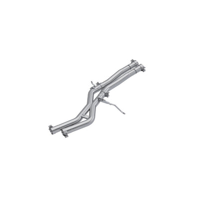 MBRP 10-16 Audi S4/S5 3.0TFSI B8/B8.5 T304 Stainless Steel muffler bypass for performance upgrades and exhaust systems.