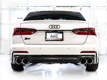 Load image into Gallery viewer, AWE Tuning 19-23 Audi C8 S6/S7 2.9T V6 AWD Track Edition Exhaust - Chrome Silver Tips - DTX Performance