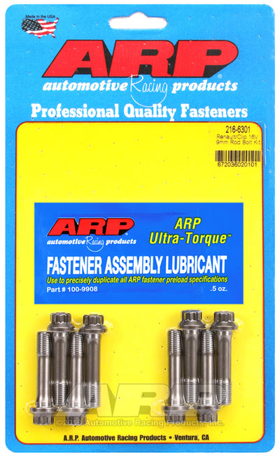 ARP Renault Clio 16V M9 Rod Bolt Kit for performance car parts and engine upgrades at DTX Performance, a veteran owned shop.