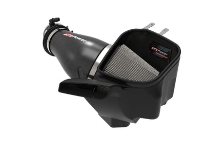 aFe Track Series Carbon Fiber Pro Dry S AIS, performance car parts, DTX Performance, Jeep Grand Cherokee Trackhawk air intake