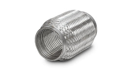 Vibrant SS Turbo FLEX Coupling with Interlock Liner 2.5in inlet/outlet x 4in long - performance car parts by DTX Performance