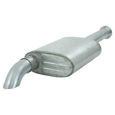 MBRP 00-06 Jeep Wrangler (TJ) Inline-4 2.5L Inline-6 4.0L Cat Back Single Off-Road Turn Down Alum Ex exhaust system