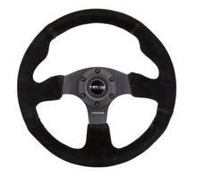 Load image into Gallery viewer, NRG Reinforced Steering Wheel (320mm) Suede w/Black Stitch, performance car parts at DTX Performance, high performance auto parts
