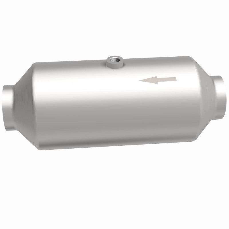 Magnaflow 3.00in. C/C 6in. spun body Universal Converter for performance car parts at DTX Performance, veteran owned shop.