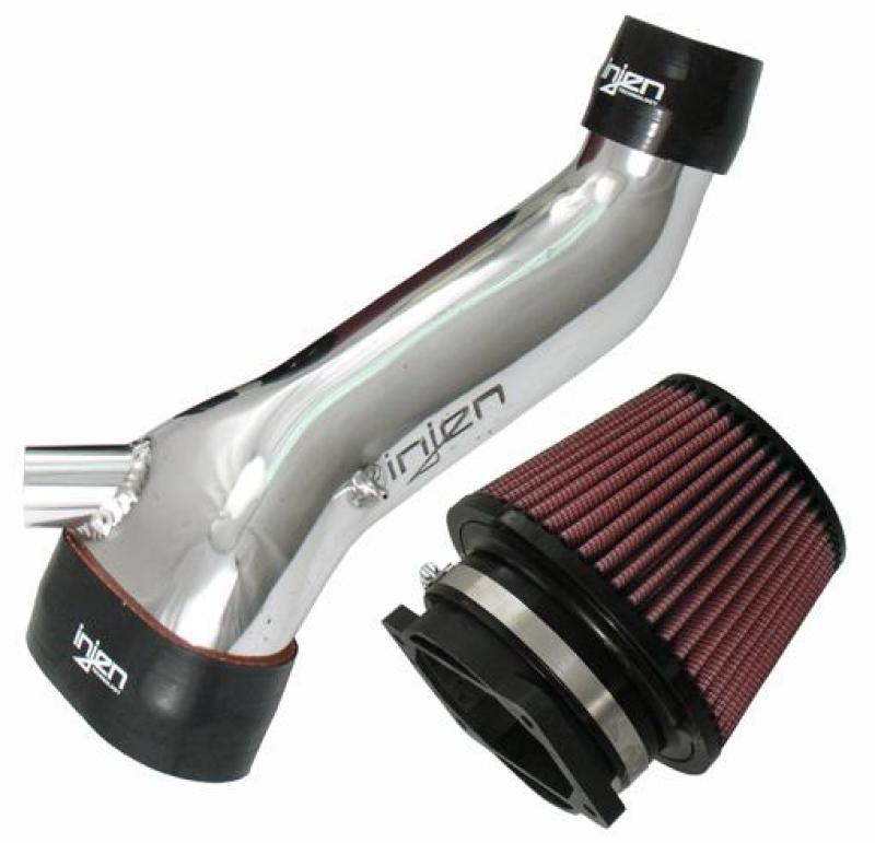 Injen 95-99 Eclipse Turbo Must Use Stock Blow Off Valve Polished Short Ram Intake - DTX Performance