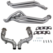 Load image into Gallery viewer, BBK 15-23 Ford Mustang GT 1-3/4 Long Tube Headers w/High Flow Catted X-Pipe (Ti Ceramic) - DTX Performance