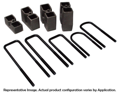 Skyjacker Suspension Block and U-Bolt Kit 2001-2010 GMC Sierra 2500 HD 4 Wheel Drive, performance car parts by DTX Performance
