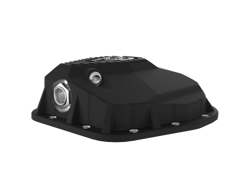 aFe 97-23 Ford F-150 Pro Series Rear Differential Cover Black w/ Machined Fins - DTX Performance