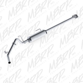 MBRP 2005-2013 Toyota Tacoma 4.0L EC/CC Cat Back Single Exit AL P Series Exhaust performance car parts