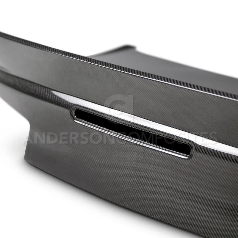 Anderson Composites 2016+ Chevy Camaro Carbon Fiber Double Sided Deck Lid w/ Integrated Spoiler - DTX Performance