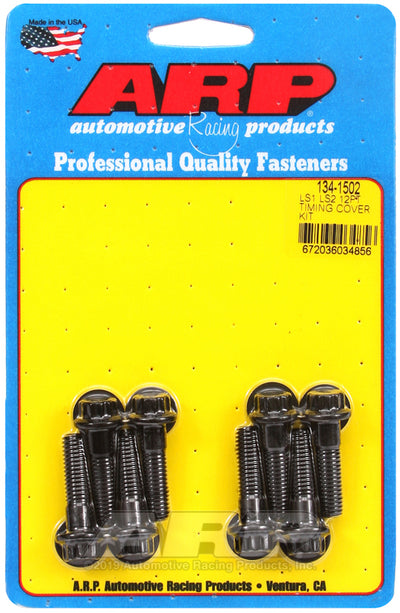 ARP 12pt Timing Cover Bolt Kit Chevy LS1 - LS2 for performance upgrades by DTX Performance, high-performance auto parts shop.