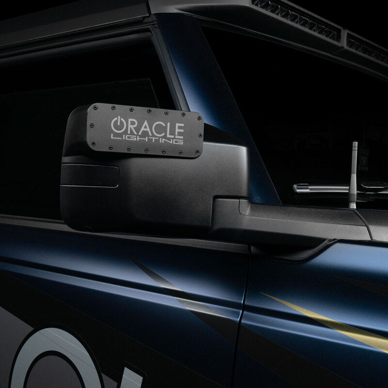 Oracle Magnetic Light bar Cover for LED Side Mirrors on vehicle, DTX Performance, high performance auto parts