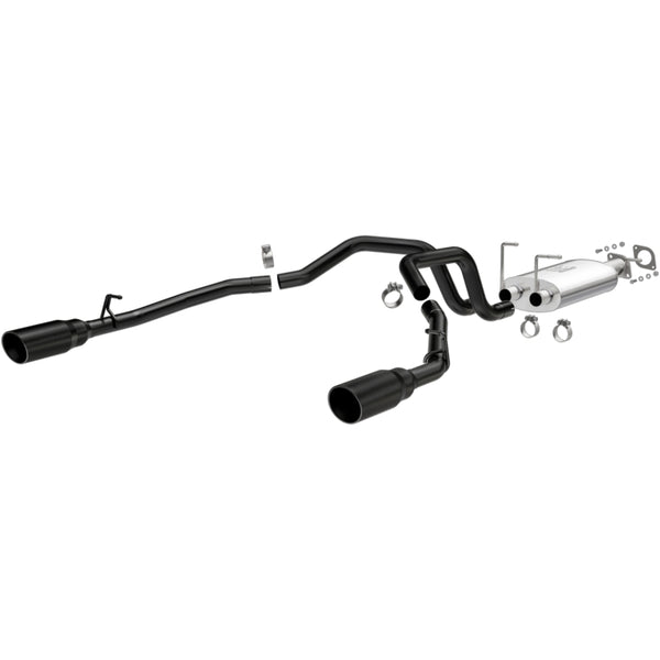 MagnaFlow 2019 Ram 1500 V8 Exhaust System, Black Coated 3in 409SS Cat-Back, High Performance Car Parts from DTX Performance
