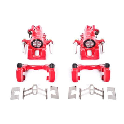 Power Stop 01-05 Acura EL Rear Red Calipers w/Brackets - Pair for high performance cars by DTX Performance