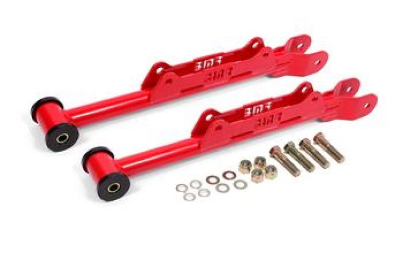 BMR 2010-2015 Chevrolet Camaro Rear DOM Lower Control Arms - Red - DTX Performance