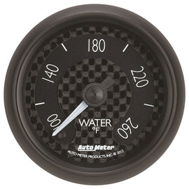 Autometer GT Series 52mm Full Sweep Electronic 100-260 Deg F Water Temperature Gauge for performance car tuning at DTX Performance