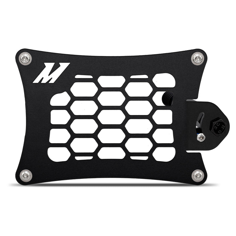 Mishimoto 15-20 BMW F8X M3/M4 License Plate Relocation Kit for performance cars, enhancing aesthetics and airflow. DTX Performance upgrade.