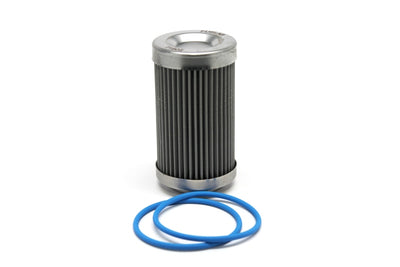 Fuelab 40 Micron Stainless Replacement Element - 3in w/2 O-Rings & Instructions, performance car parts by DTX Performance
