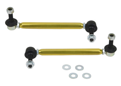 Whiteline Universal Sway Bar - Link Assembly Heavy Duty Adjustable 12mm Steel Ball/Ball Style for performance car parts